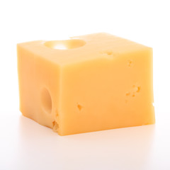 cheese isolated on white background cutout