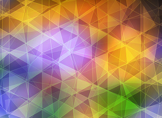 Fototapeta premium Purple Abstract Diamond Pattern Triangle Background