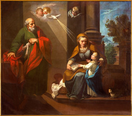 Cordoba - The st. Joachim, little Virgin Mary and st. Ann  © Renáta Sedmáková