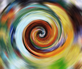 Fototapeta premium Abstract-paintings. Oil colorful paint.Raster version