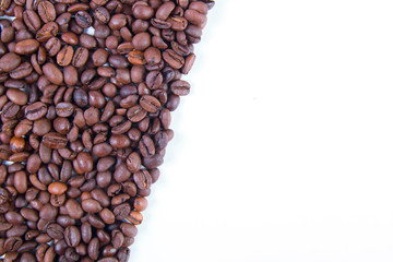 Roasted coffee beans