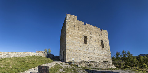 citadel Vauban in  Seyne les Alpes in the french Region provence