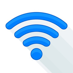 Wi-fi signal isolated, abstract
