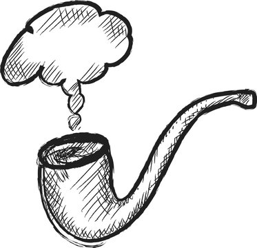doodle tobacco pipe