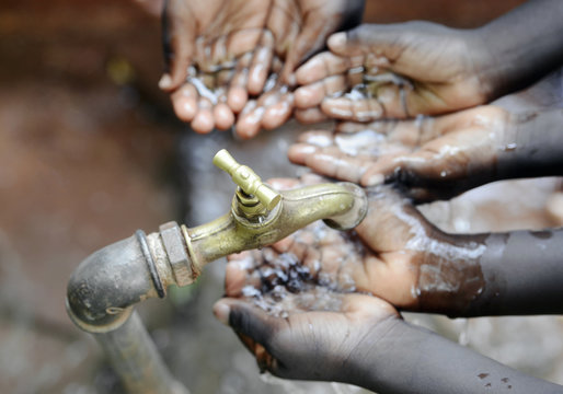 Symbol for Lack of Water in Africa - Scarcity Symbol. Water scarcity or lack of safe drinking water is one of the world's leading problems affecting more than 1 billion people globally.