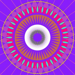 Mandala circle