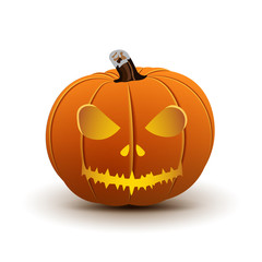 Pumpkin Halloween, Vector illustration
