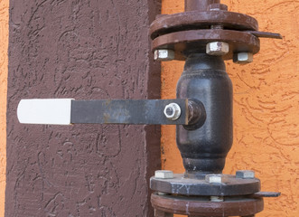 Rusted valve