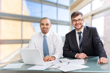 Business discussion.