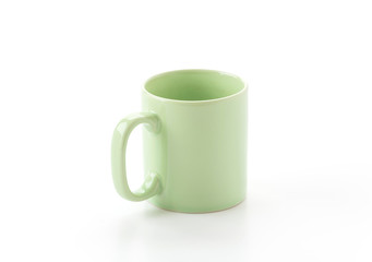 empty cup of coffee or mug