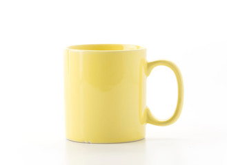 empty cup of coffee or mug