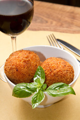 Arancini rice