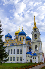 Fototapeta na wymiar Spaso-Preobrazhensky Cathedral. Located in the town of Bolkhov, Oryol Oblast.