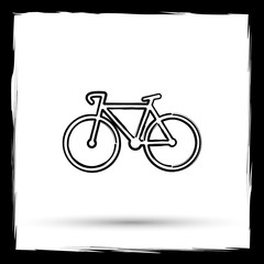 Fototapeta premium Bicycle icon