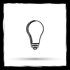 Light bulb - idea icon