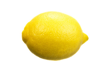 Isolated lemon