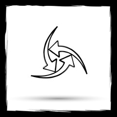 Fototapeta premium Change icon