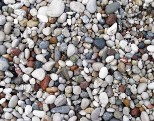 colorful pebbles