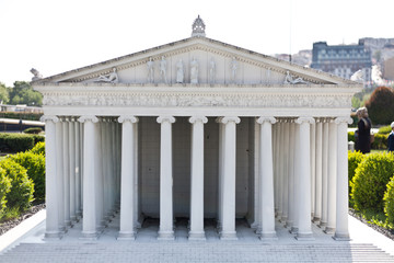 Obraz premium Miniaturk park in Istanbul, Turkey