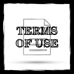 Terms of use icon