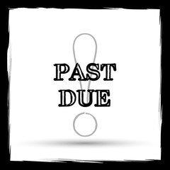 Past due icon
