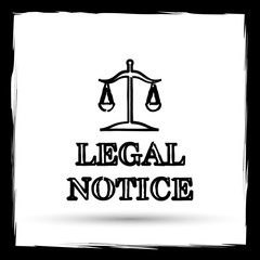 Legal notice icon