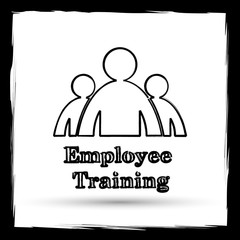Employee training icon