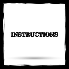 Instructions icon