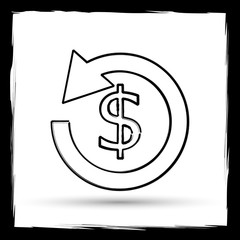 Refund icon.