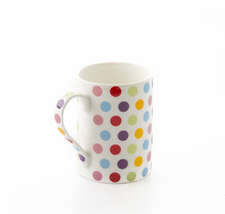 empty cup of coffee or mug