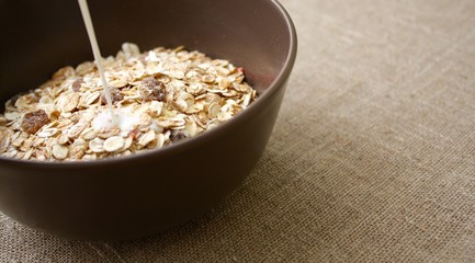 muesli with milk