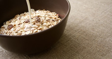 muesli with milk