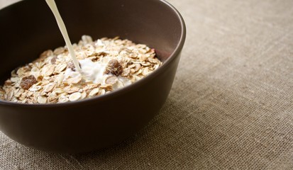muesli with milk