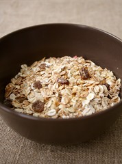muesli with milk