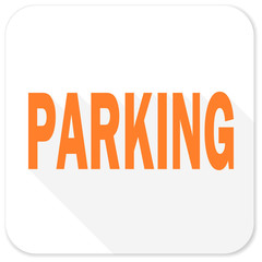 parking flat icon