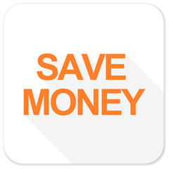 save money flat icon