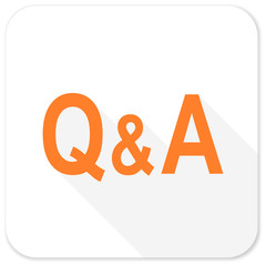 question answer flat icon