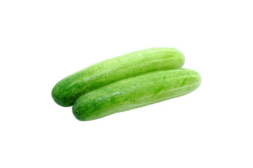 Cucumber isolated on white background
