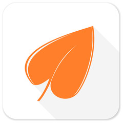 leaf flat icon
