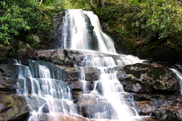 Draagtas Laurel Falls in Smokey Mountains National Park © shrirampatki