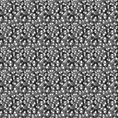 gray transparent skulls over white background