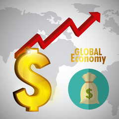 Global economy design.