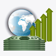 Global economy design.