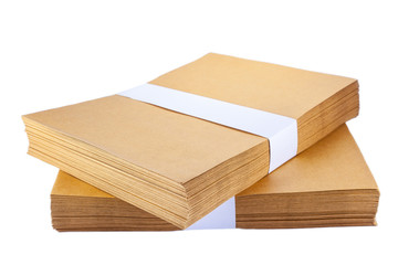 Stack  Paper envelopes