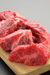 角切り牛肉
