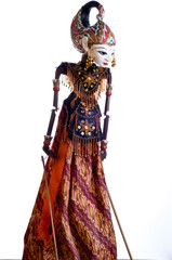 Obraz premium Puppet show from Indonesia