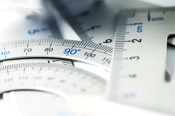 extremely selective focus a part of silver precision measurement