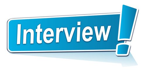 interview sur étiquette bleue