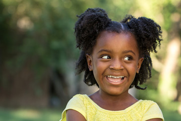 African American little girl