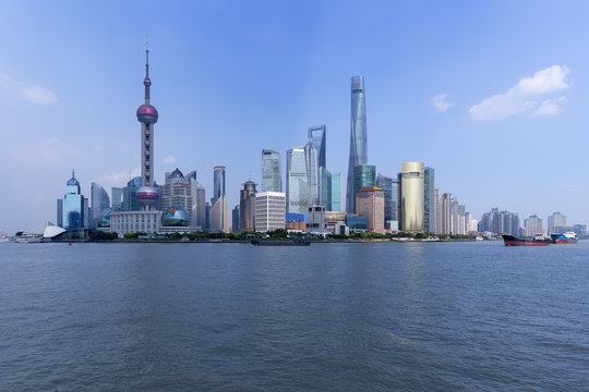 Shanghai Pudong Urban landscape 